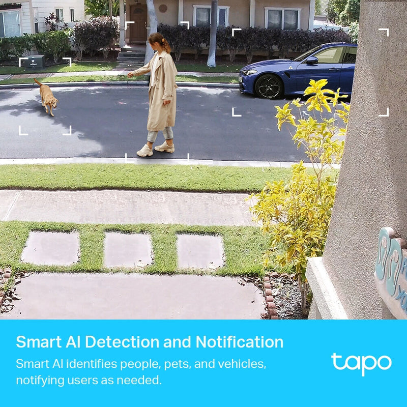TP-Link Tapo C420S2 4MP Smart Wire-Free Security 2-Camera System
