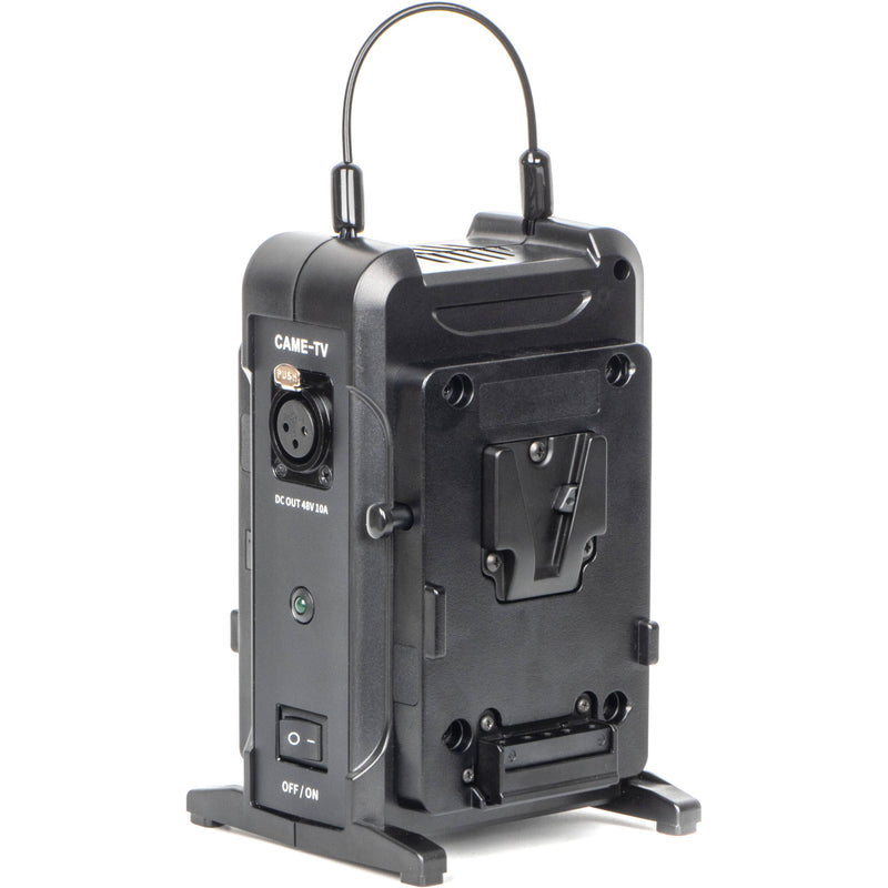 CAME-TV 48V Power Station with Dual V-Mount Battery Plates