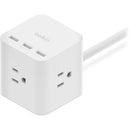 Belkin 3-Outlet Power Cube (White)