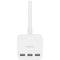 Belkin 3-Outlet Power Cube (White)