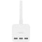 Belkin 3-Outlet Power Cube (White)