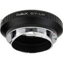 FotodioX Pro Lens Adapter for Contax/Yashica SLR Lenses to Leica M-Mount Cameras