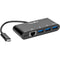 Rocstor USB-C to USB-A, USB-C & RJ45 Multiport Adapter