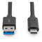 Rocstor USB-C 3.0 Male to USB-A Male Charge Cable (6')