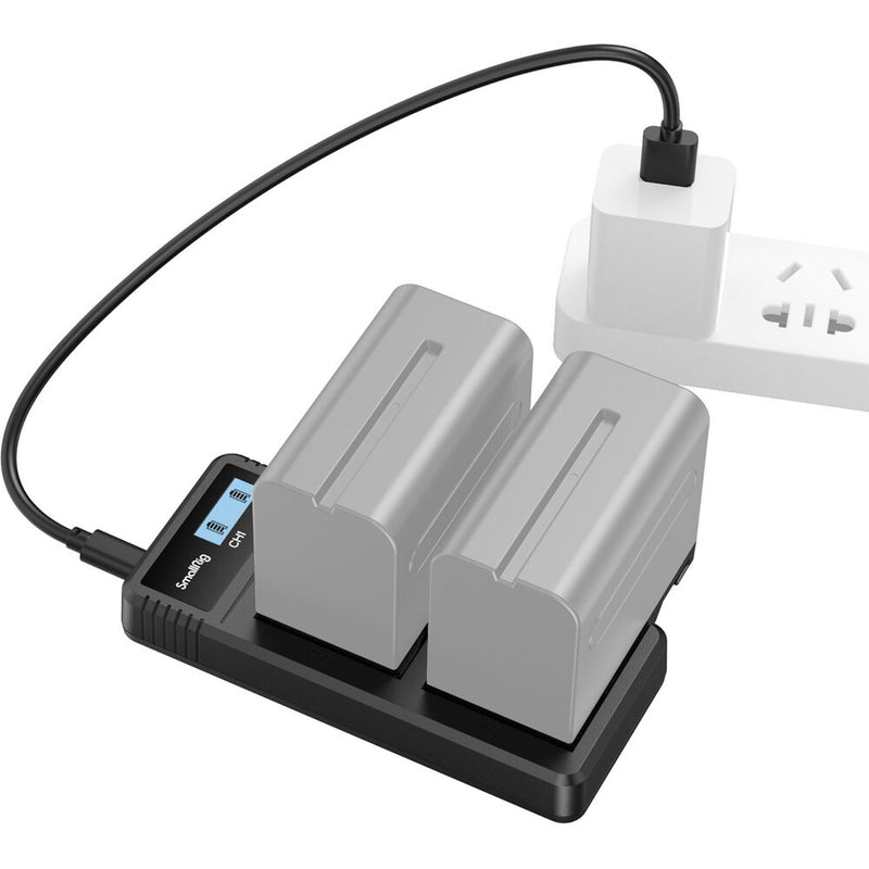 SmallRig L-Series Camera Battery Charger