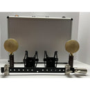 Pinnacle Microphones FAT Top Ribbon Microphones (Brown Body and Gold Grille, Stock Transformer, Pair)
