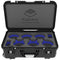 Foama Wheeled Carry-On Hard Case for Set of Six Canon Sumire Primes (Blue Foam Insert)