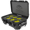 Foama Wheeled Carry-On Hard Case for Set of Six Canon Sumire Primes (Yellow Foam Insert)