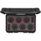 Foama Wheeled Carry-On Hard Case for Set of Six Canon Sumire Primes (Red Foam Insert)