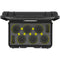 Foama Wheeled Carry-On Hard Case for Set of Six Canon Sumire Primes (Yellow Foam Insert)