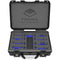 Foama N910 Case for 4 Sennheiser G4 Lav Lenses (Black with Blue Insert)