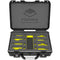 Foama N910 Case for 4 Sennheiser G4 Lav Lenses (Black with Yellow Insert)