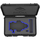 Foama Wheeled Carry-On Hard Case for Fujinon Premista 28-100mm T2.9 (Blue Foam Insert)