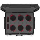 Foama Wheeled Hard Case for Set of Six ARRI Signature Prime Lenses (Red Foam Insert)
