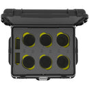 Foama Wheeled Hard Case for Set of Six ARRI Signature Prime Lenses (Yellow Foam Insert)