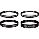 Nisha 67mm Close-Up Lens Set (+1, +2, +4, Macro)