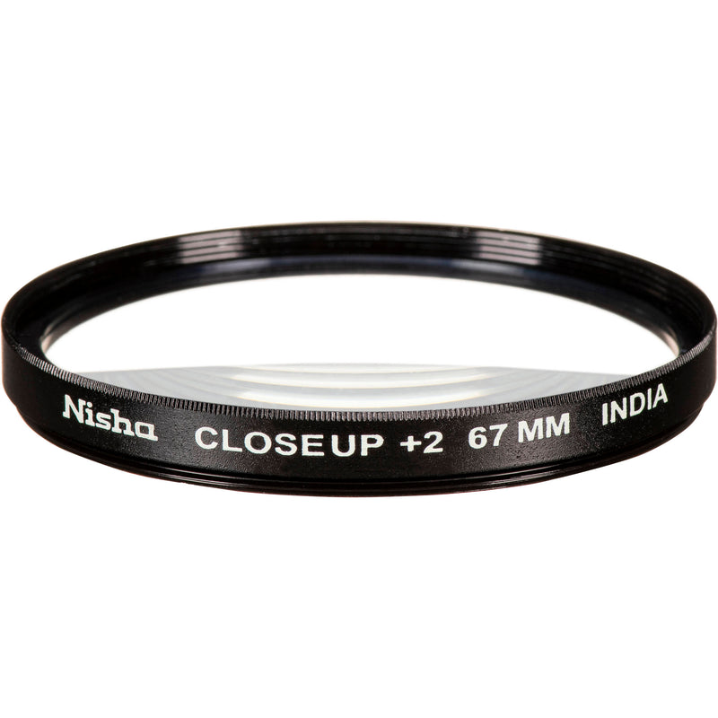 Nisha 67mm Close-Up Lens Set (+1, +2, +4, Macro)
