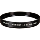 Nisha 67mm Close-Up Lens Set (+1, +2, +4, Macro)