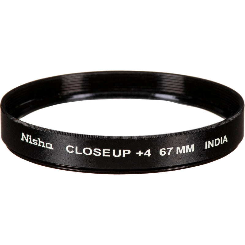 Nisha 67mm Close-Up Lens Set (+1, +2, +4, Macro)