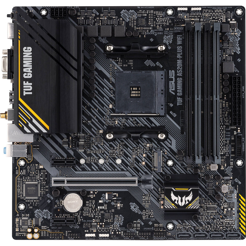 ASUS TUF GAMING A520M-PLUS WIFI AM4 Micro-ATX Motherboard