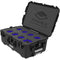 Foama Wheeled Hard Case with Foam Insert for Set of 7 Canon Sumire Prime Lenses (Blue Insert)