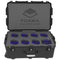Foama Wheeled Hard Case with Foam Insert for Set of 7 Canon Sumire Prime Lenses (Blue Insert)