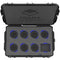 Foama Wheeled Hard Case with Foam Insert for Set of 7 Canon Sumire Prime Lenses (Blue Insert)