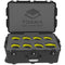 Foama Wheeled Hard Case with Foam Insert for Set of 7 Canon Sumire Prime Lenses (Yellow Insert)