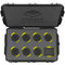 Foama Wheeled Hard Case with Foam Insert for Set of 7 Canon Sumire Prime Lenses (Yellow Insert)