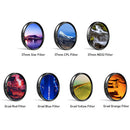 Apexel 7-in-1 Graduated Filter Kit for 37mm Threads