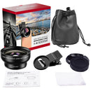 Apexel 0.45x Wide-Angle & 12.5x Macro Lens