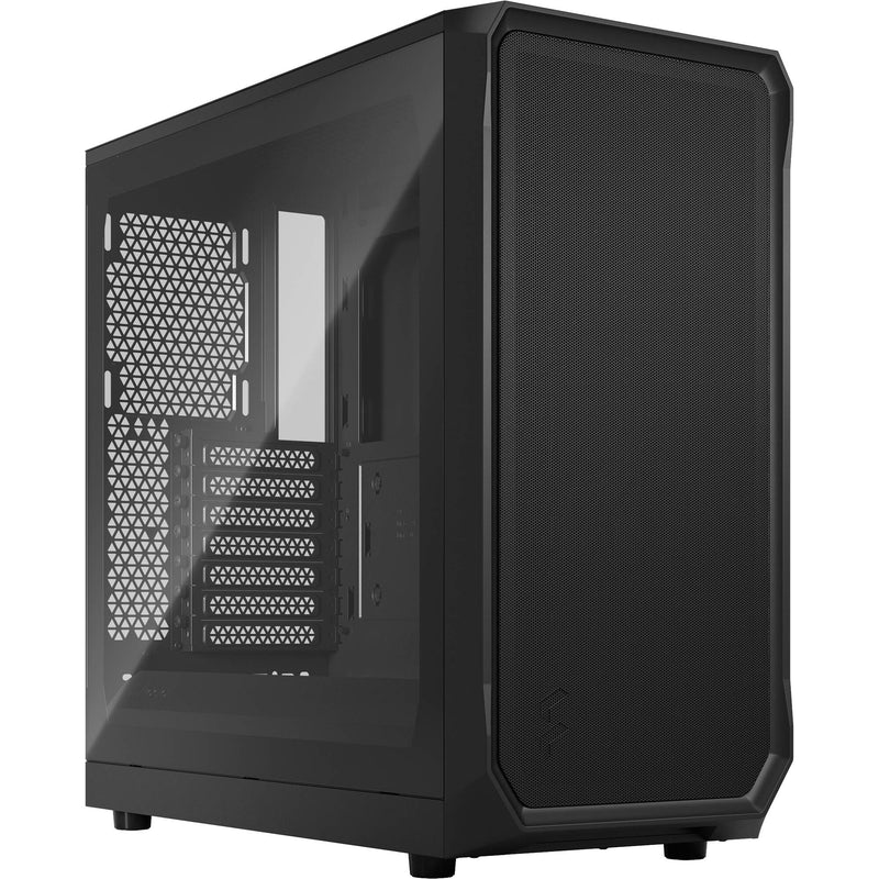 Fractal Design Focus 2 Mid-Tower Case (Black, Tempered Glass Window)