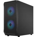 Fractal Design Focus 2 RGB Mid-Tower Case (Black, Tempered Glass Window)