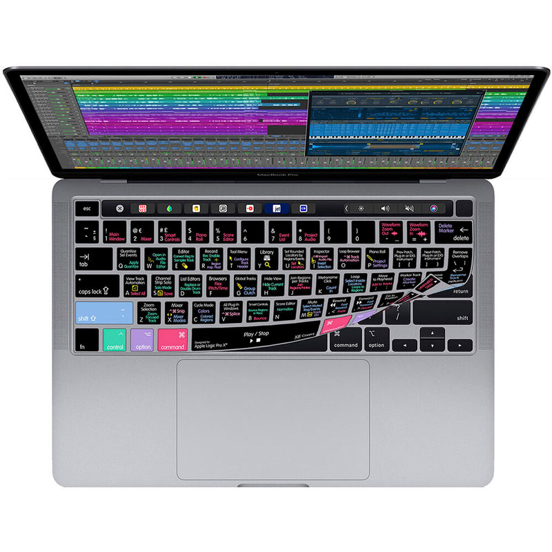 KB Covers Logic Pro Keyboard Cover for MacBook Pro 13" (2020 and Later) and 16" (2019 and Later)