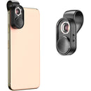 Apexel 100x Phone Microscope Lens with LED Ring Light