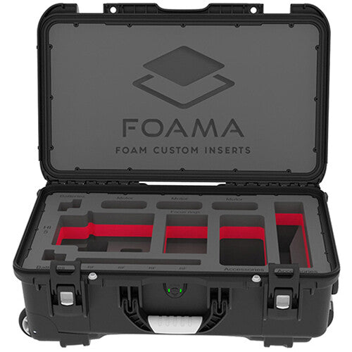 Foama Nanuk 935 Case with Red Insert for ARRI Hi-5