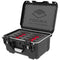 Foama N918 Case for 8 Filters with Foam Insert (Black/Red)