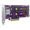 QNAP Dual M.2 22110 / 2280 PCIe Gen3 x8 NVMe SSD Expansion Card