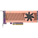 QNAP Dual M.2 22110 / 2280 PCIe Gen3 x8 NVMe SSD Expansion Card