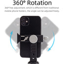 XILETU Smartphone Holder with 360-Degree Rotation & Arca-Type Plate