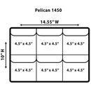 Jason Cases Pelican 1450/Storm iM2200 Lid Organizer