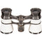 LaScala Optics 3x25 Aida Opera Glasses (White & Silver)