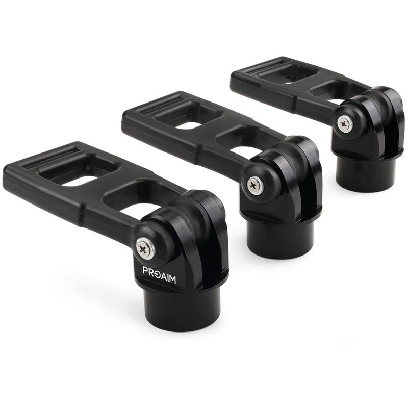 Proaim Spiked Feet Tripod Mounting Shoes for Swift Camera Dolly (Set of 3)