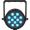 CHAUVET PROFESSIONAL COLORdash PAR H12X IP RGBWA+UV LED Wash Light (Black)
