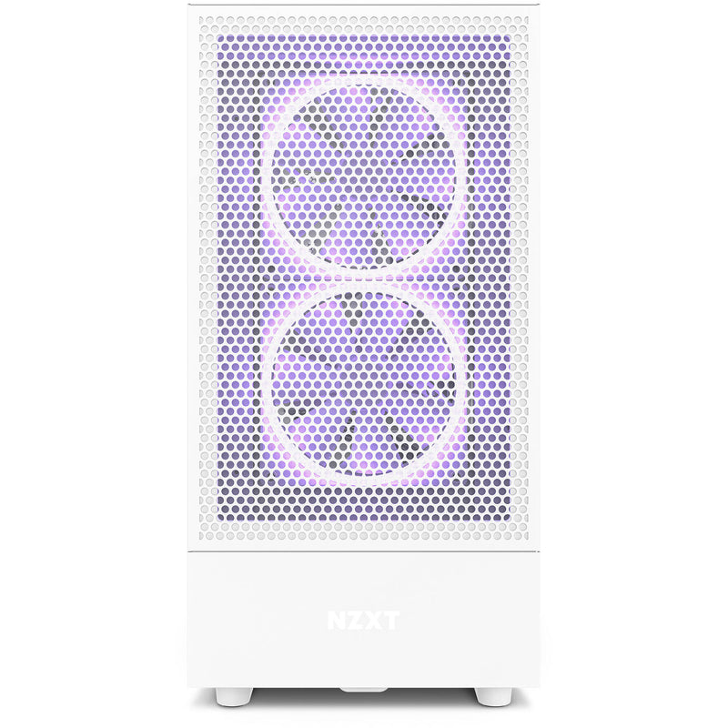 NZXT H5 Flow Compact Mid-Tower Airflow Case (White)