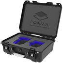 Foama Carry-On Hard Case for Set of Two Sigma Cine Lenses (Blue Foam Insert)