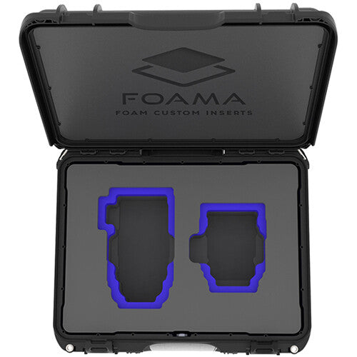 Foama Carry-On Hard Case for Set of Two Sigma Cine Lenses (Blue Foam Insert)