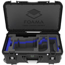 Foama Carry-On Case for ARRI ALEXA (Black/Blue Insert)