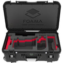 Foama Carry-On Case for ARRI ALEXA (Black/Red Insert)
