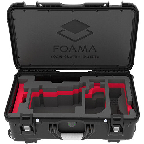 Foama Carry-On Case for ARRI ALEXA (Black/Red Insert)